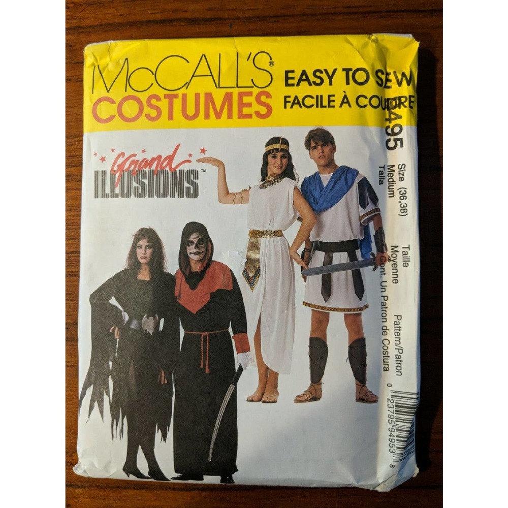 UNCUT McCall Costume Pattern 9495